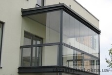 Безрамне заскління балконів